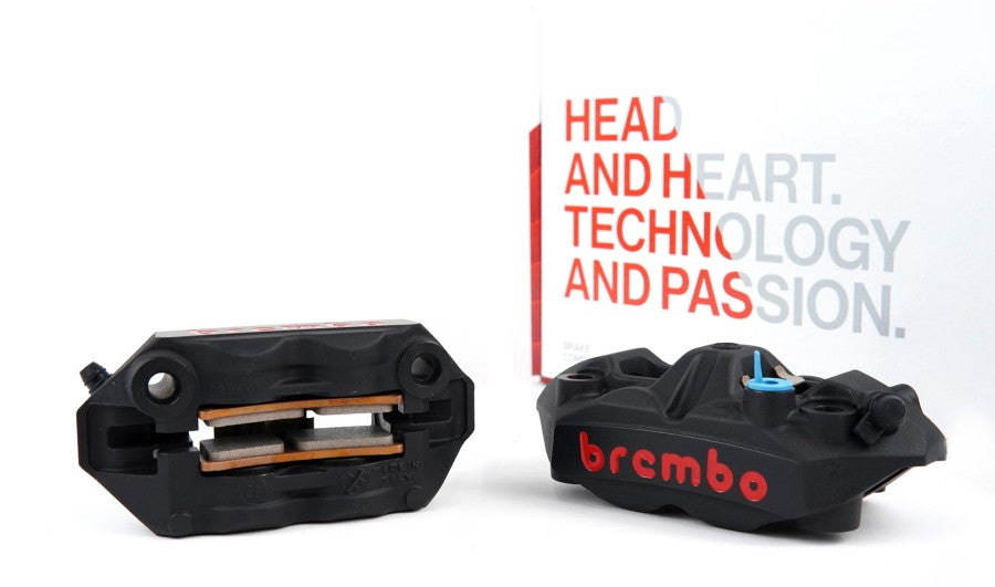 Brembo M4 108mm Monoblock Caliper Black - Right - 120A39760