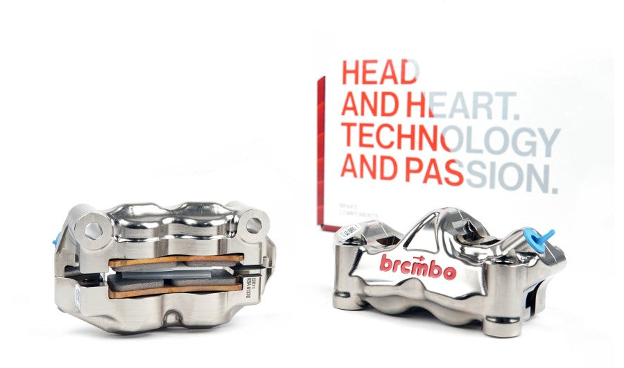 Brembo GP4-RX 100mm Nickel Caliper - Left - 120B01020