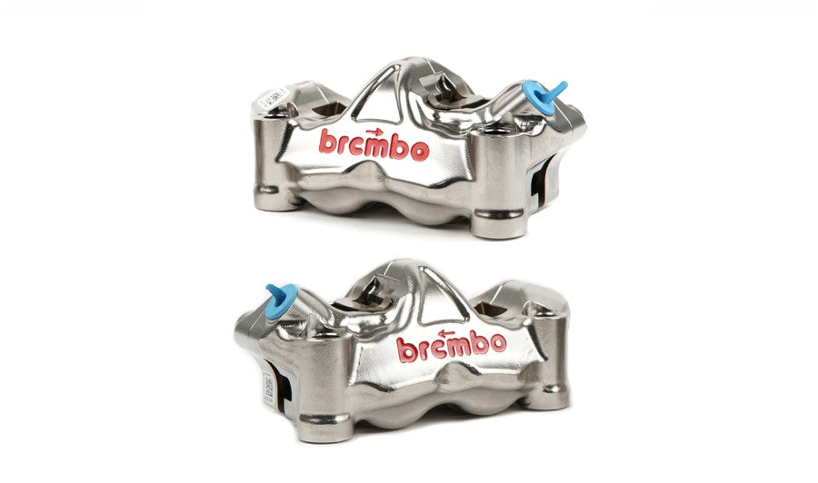 Brembo GP4-RX 100mm Billet Caliper Set Nickel - 220B01020
