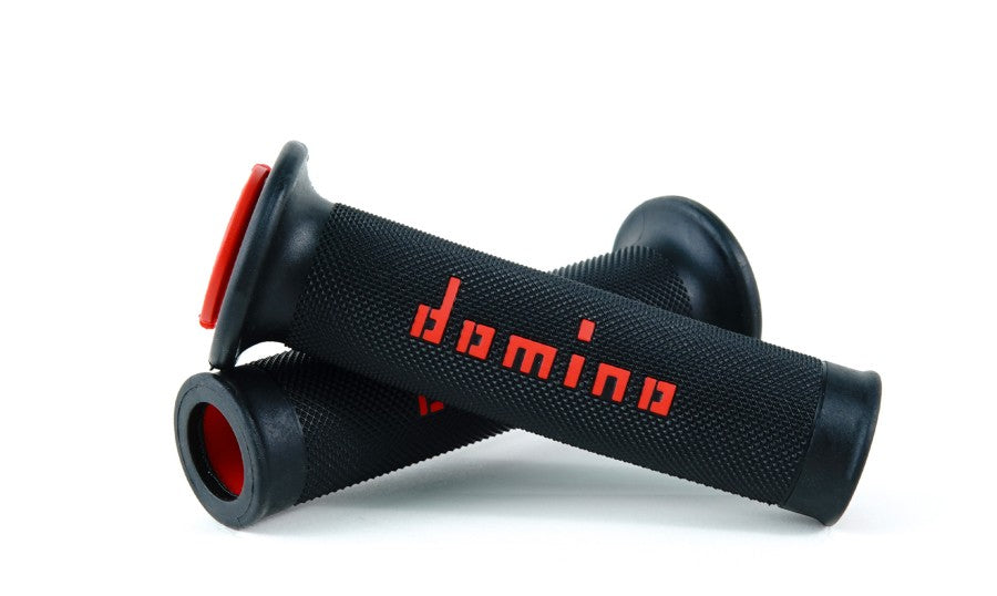 Domino A010 Road Racing Grips Black/Red