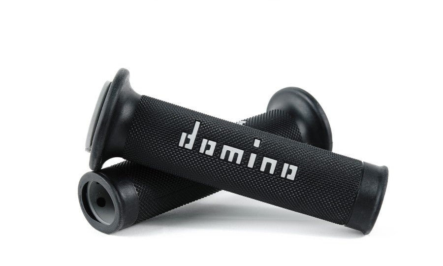 Domino A010 Road Racing Grips Black/Grey