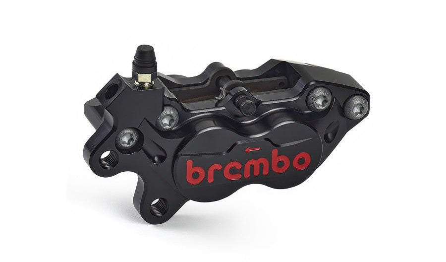 Brembo P4 40RR Billet Caliper Black Left – Racing Brake Performance