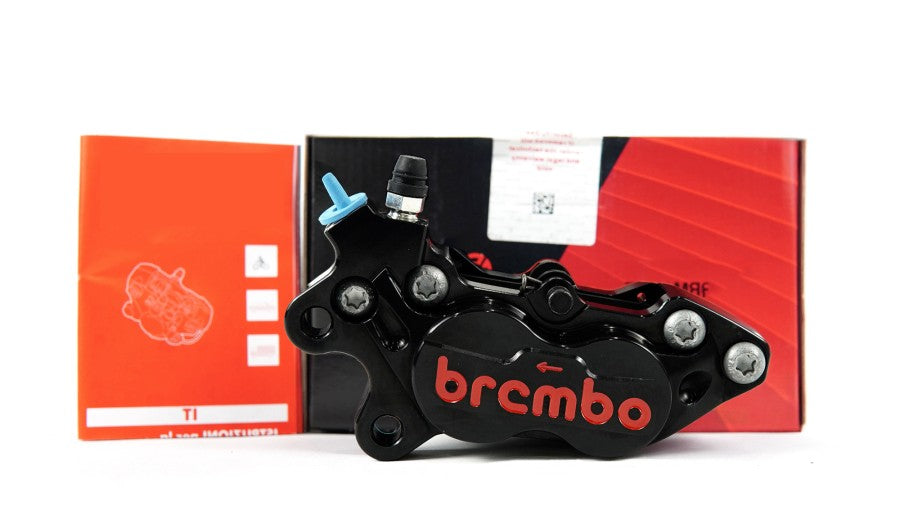 Brembo P4 40RR Billet Caliper Black Left – Racing Brake Performance
