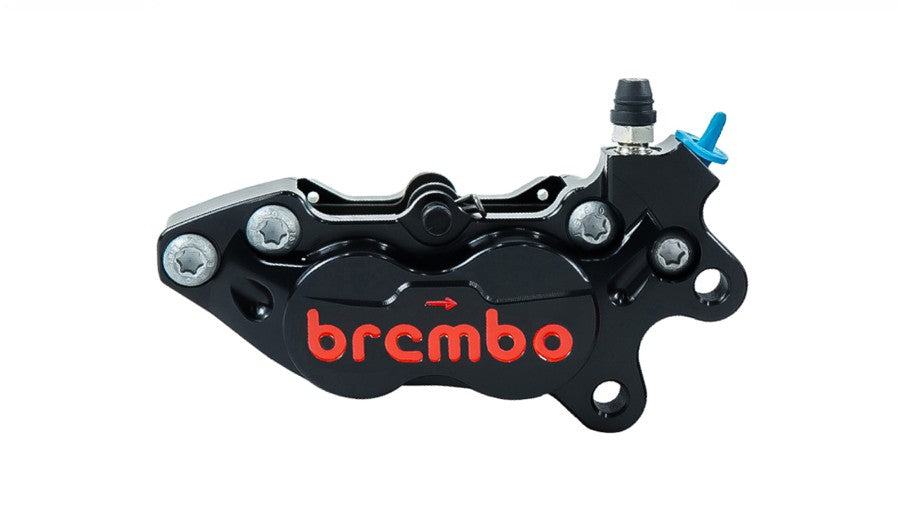 Brembo P4 40RR Billet Caliper Black Right – Racing Brake Performance