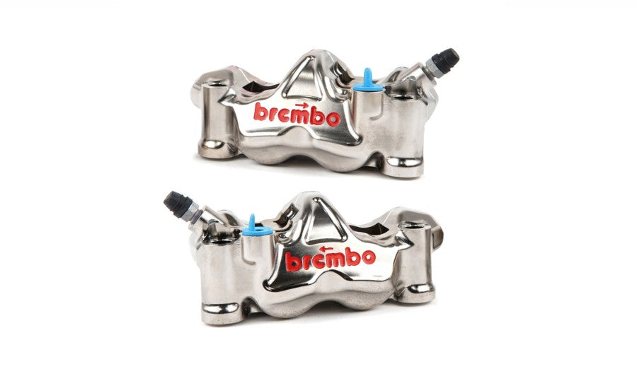 Brembo GP4-RX 108mm Billet Caliper Set Nickel 