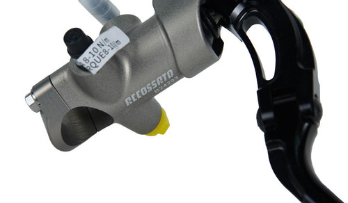 Accossato Billet Brake Master Cylinder 16x18 Revolution - Black -CY006NL18