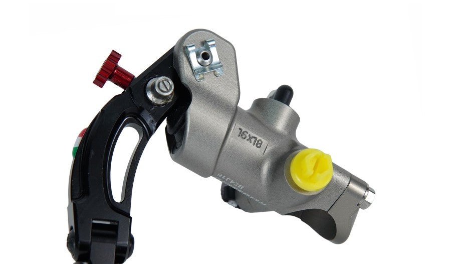 Accossato Billet Brake Master Cylinder 16x18 Revolution - Red - CY006RL18