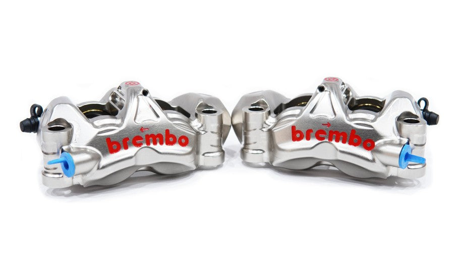Brembo Moto2 P4 34/38 108mm Caliper Nickel - Left - XA8D1E0