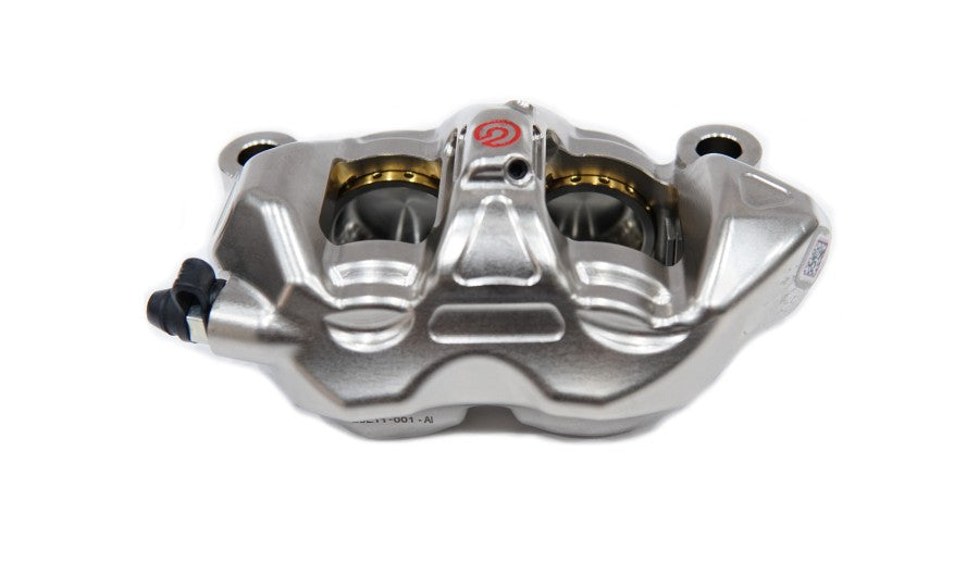 Brembo Moto2 P4 34/38 108mm Caliper Nickel - Right - XA8D1E1
