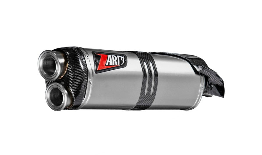 Zard Triumph Tiger 900 - Slip On Silencer - Stainless Steel -ZTP513S10SCR